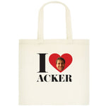 ILOVEACKER Tote Bag